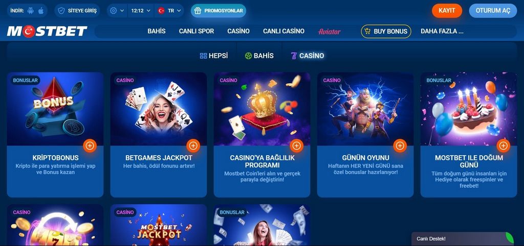 Em relação à Mostbet: avaliação